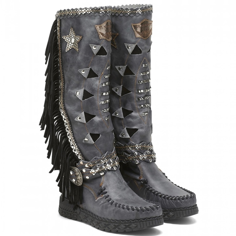 El Vaquero Exclusive Hand Made Italian Boots like new